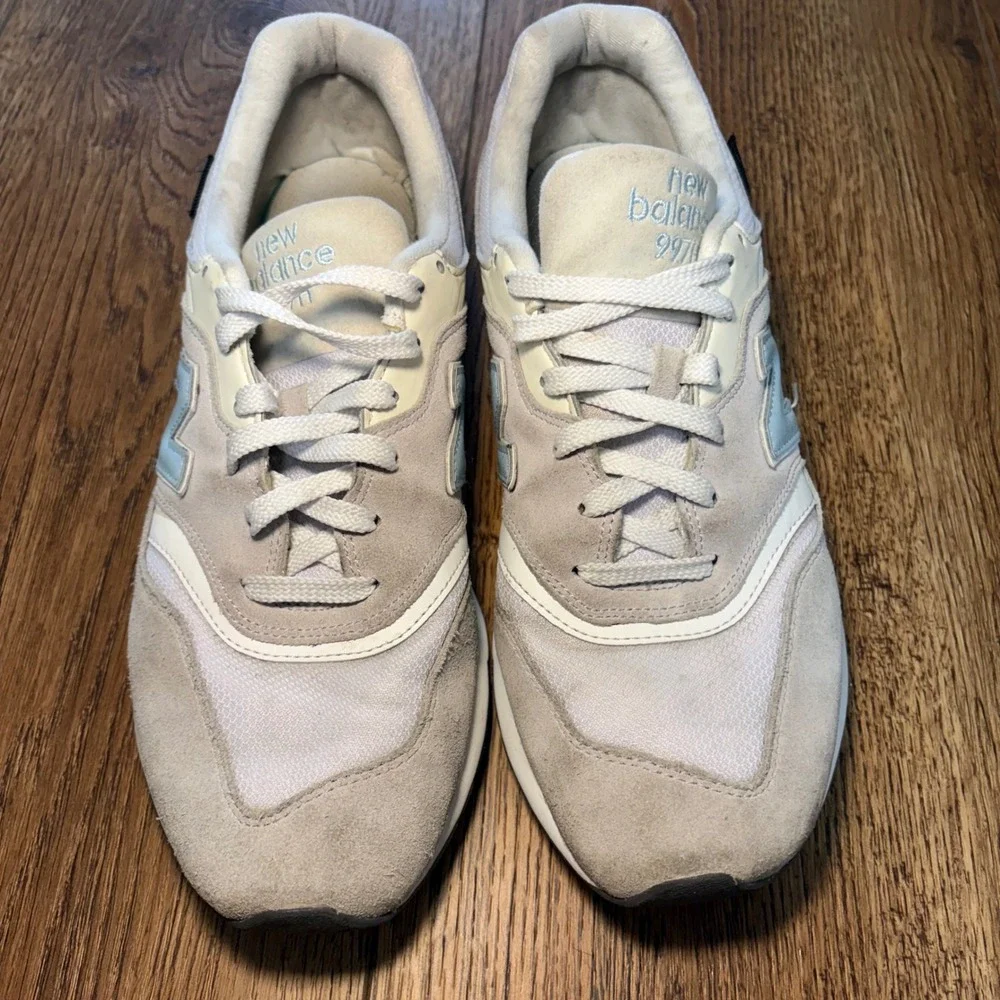 New Balance Cordura Gray Light Blue Sneakers Womens 11.5 B Mens 10‎ B CW997HSE